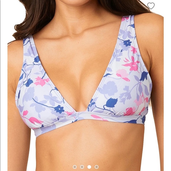 Splendid Floral Flurry Tie front bikini Set New - Picture 4 of 7